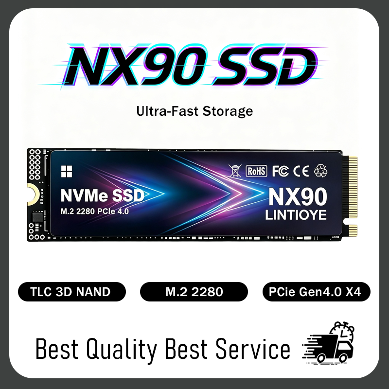 M.2 Nvme 4Tb Pcie 4.0 Ssd - NX90 LINTIOYE M.2 2280 PCIe 4.0