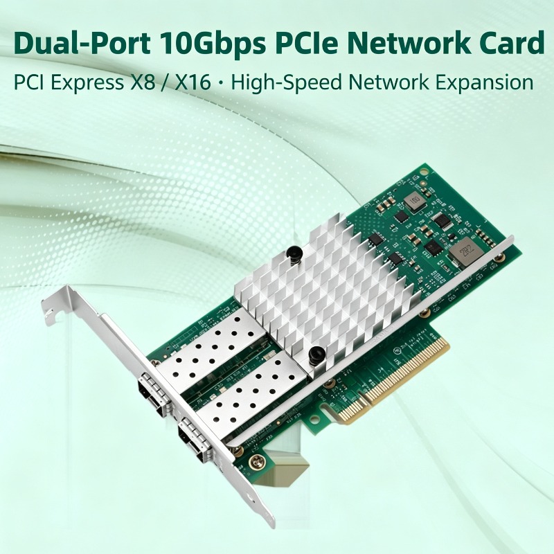 10Gb Sfp+ Pcie Network Card Dual Port - X520-DA2 82599EN Scheda di rete in
