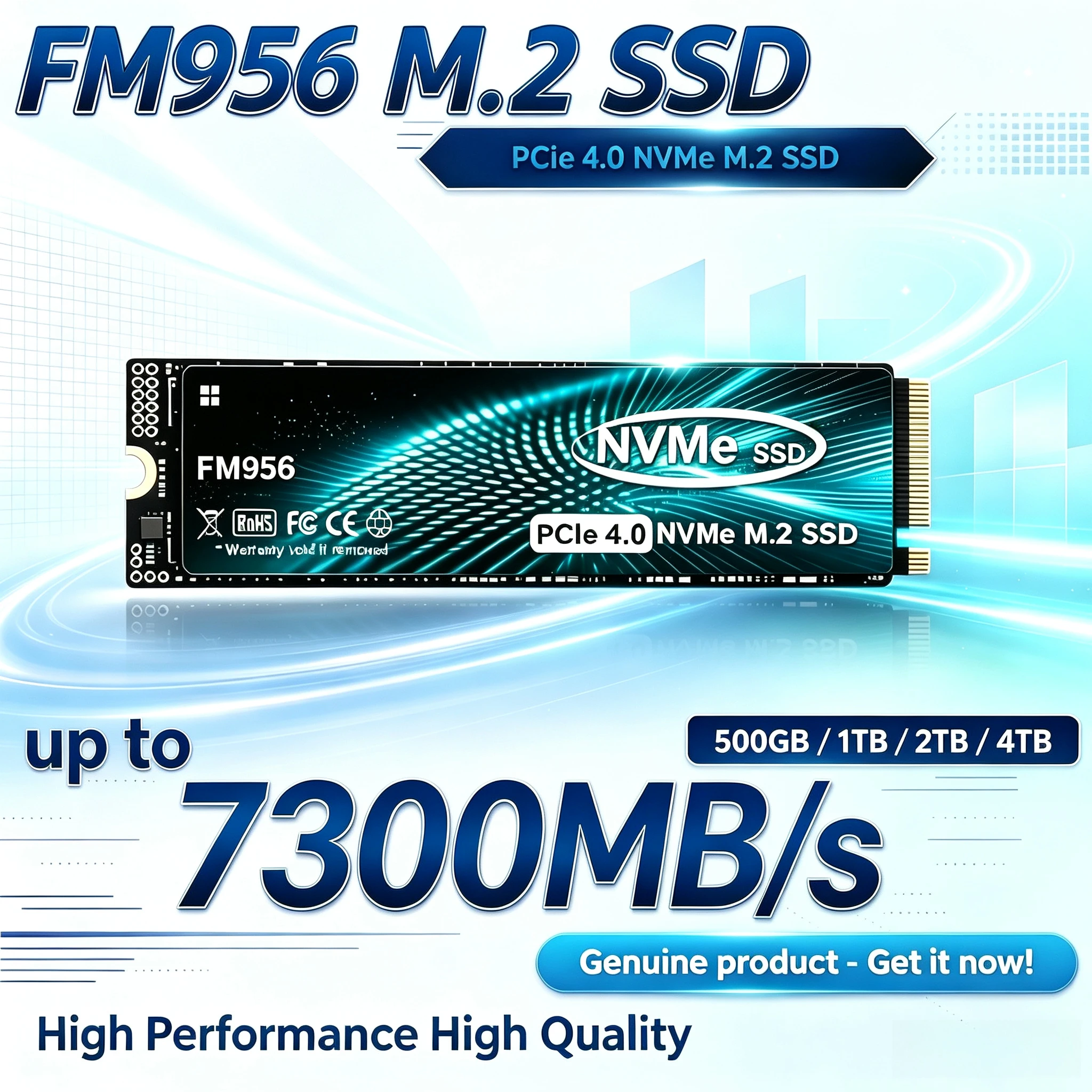 SSD NVMe M.2 2280 originale FM - M.2 Nvme 4Tb Pcie 4.0 Ssd recensione e prezzo